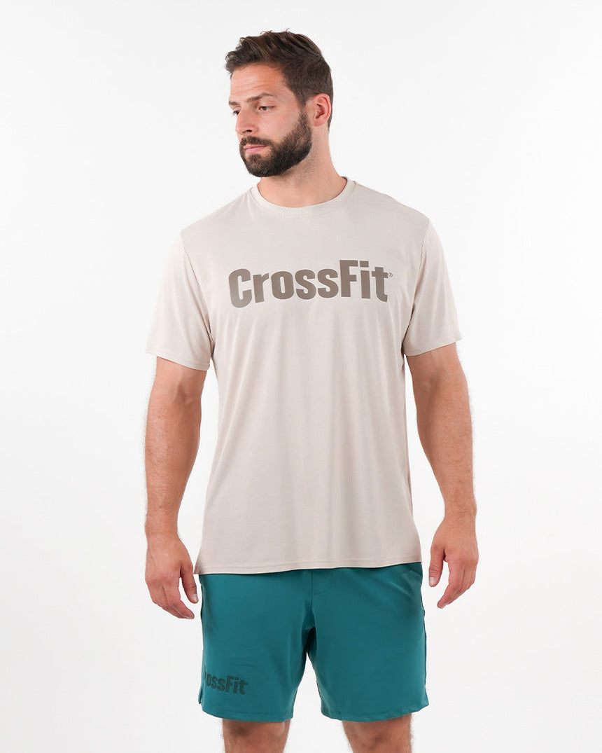 Men's CrossFit® T-shirt - Beige