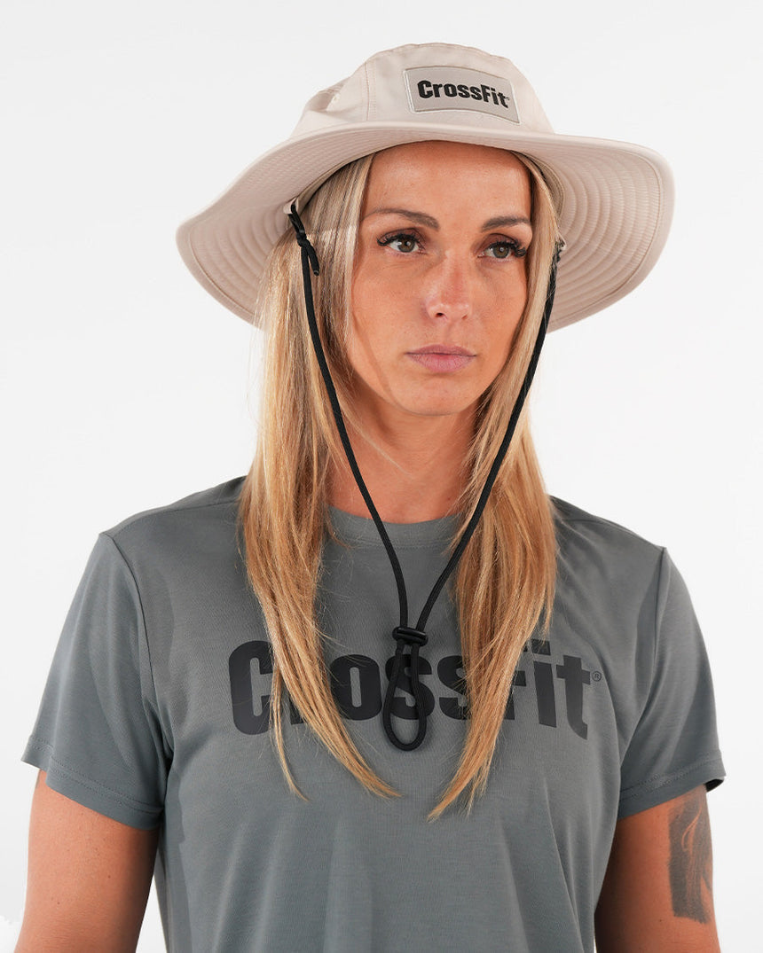 Unisex CrossFit® Bucket Hat – Beige
