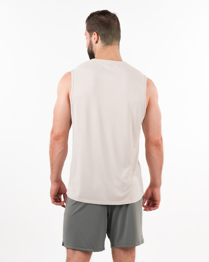 Men's CrossFit® Tank - Beige
