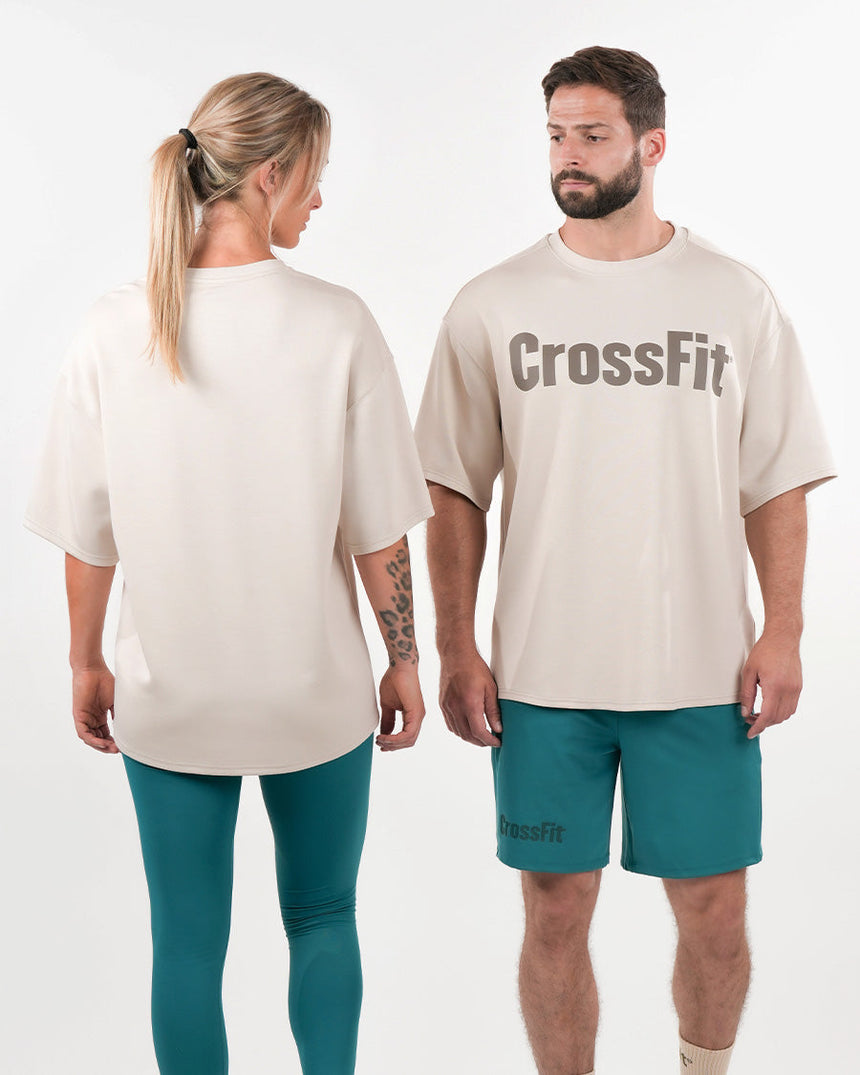 Unisex CrossFit® Oversized T-shirt - Beige