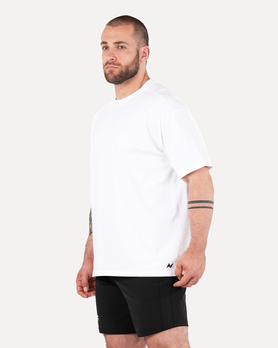 Unisex Basic Oversized T-shirt - White