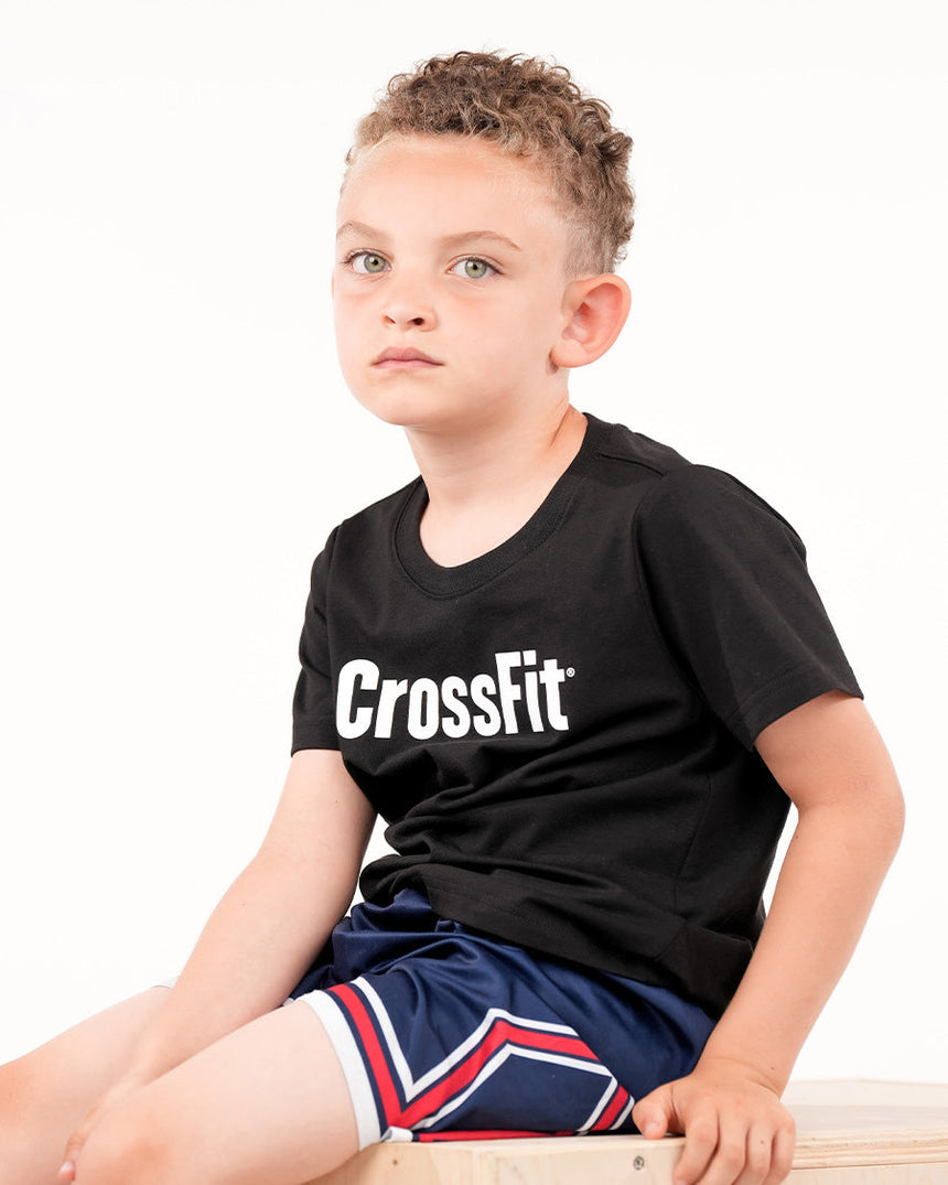 Kids' CrossFit® Regular T-shirt - Black