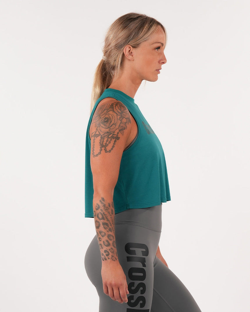 CrossFit® Thaesia - women regular fit crop tank