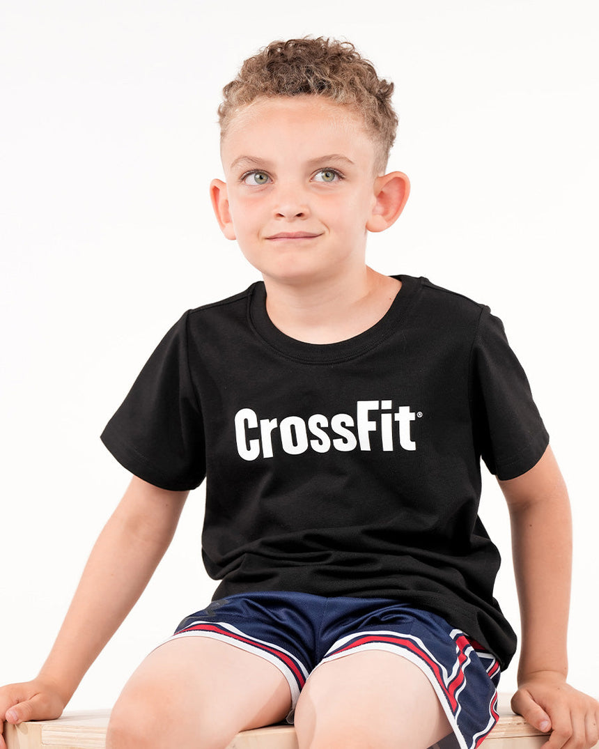 Kids' CrossFit® Regular T-shirt - Black