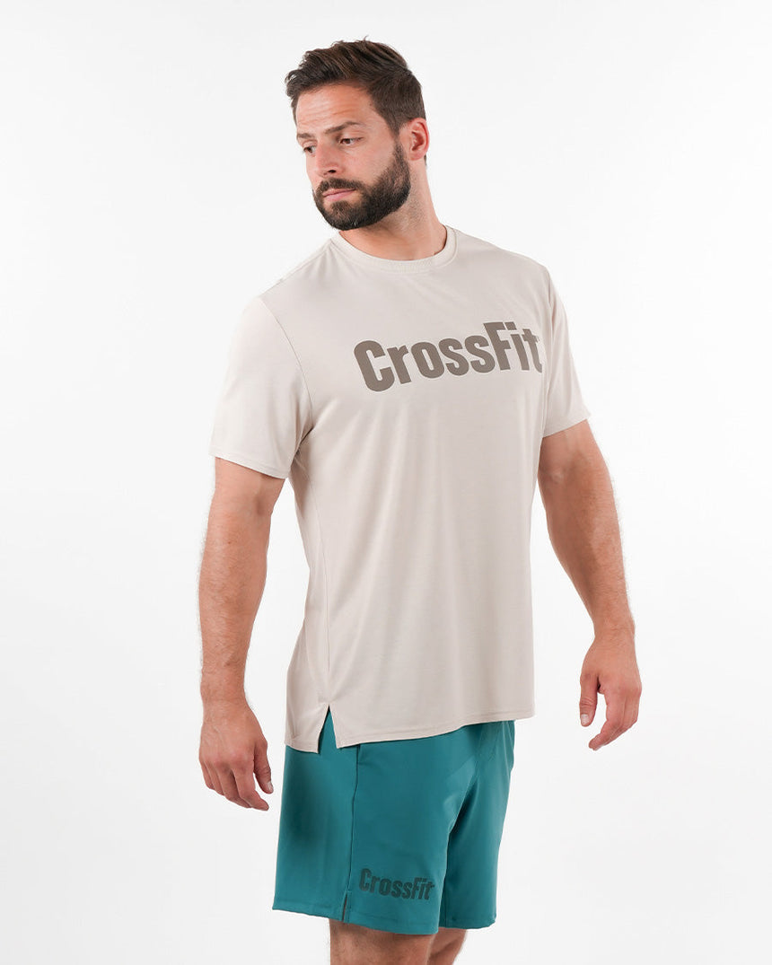 Men's CrossFit® T-shirt - Beige