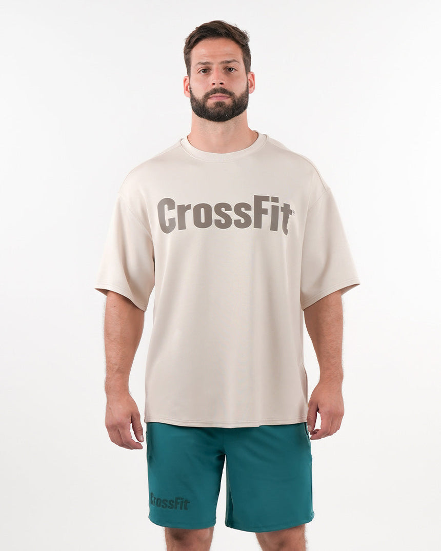 Unisex CrossFit® Oversized T-shirt - Beige