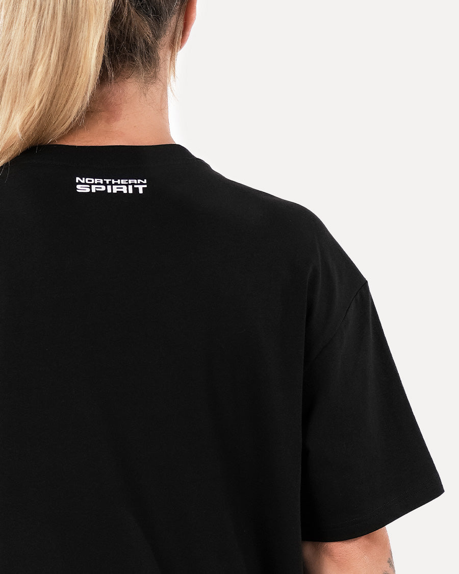 Unisex Basic Oversized T-shirt - Black