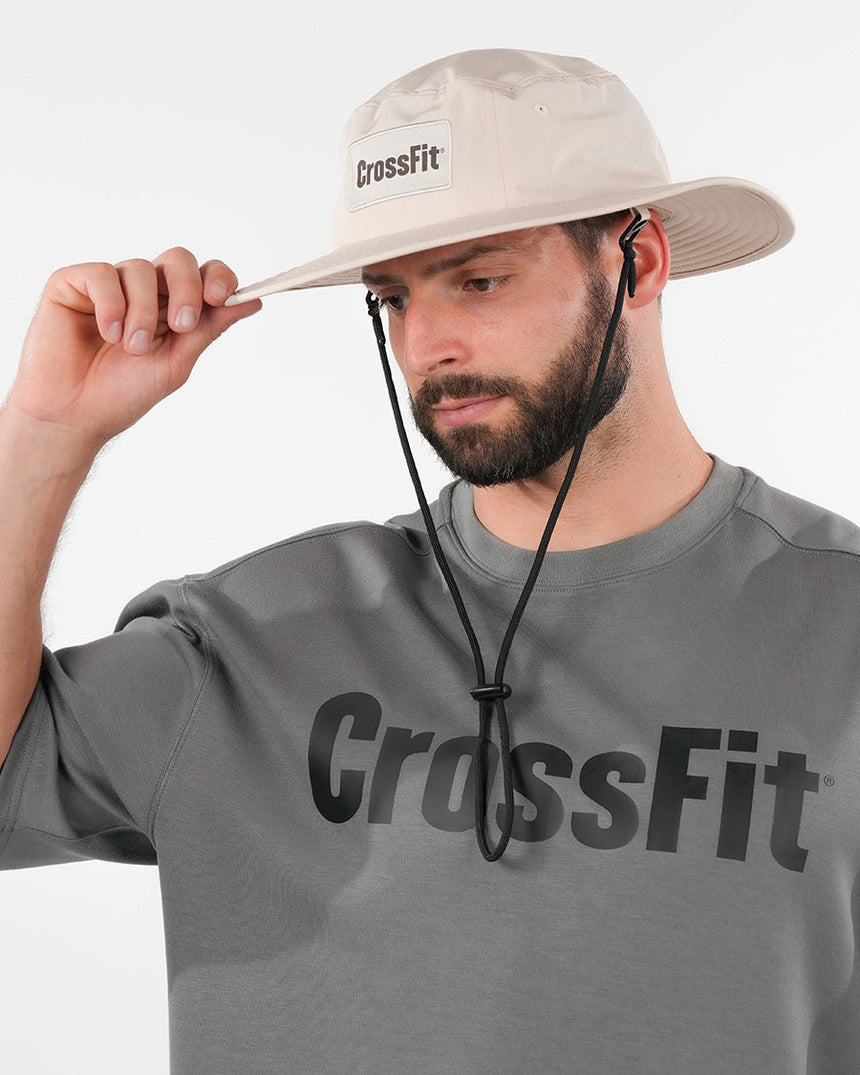 Unisex CrossFit® Bucket Hat – Beige