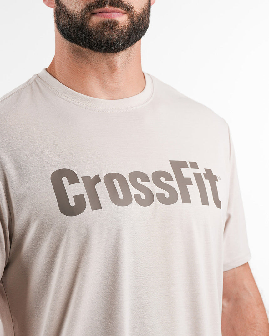 Men's CrossFit® T-shirt - Beige