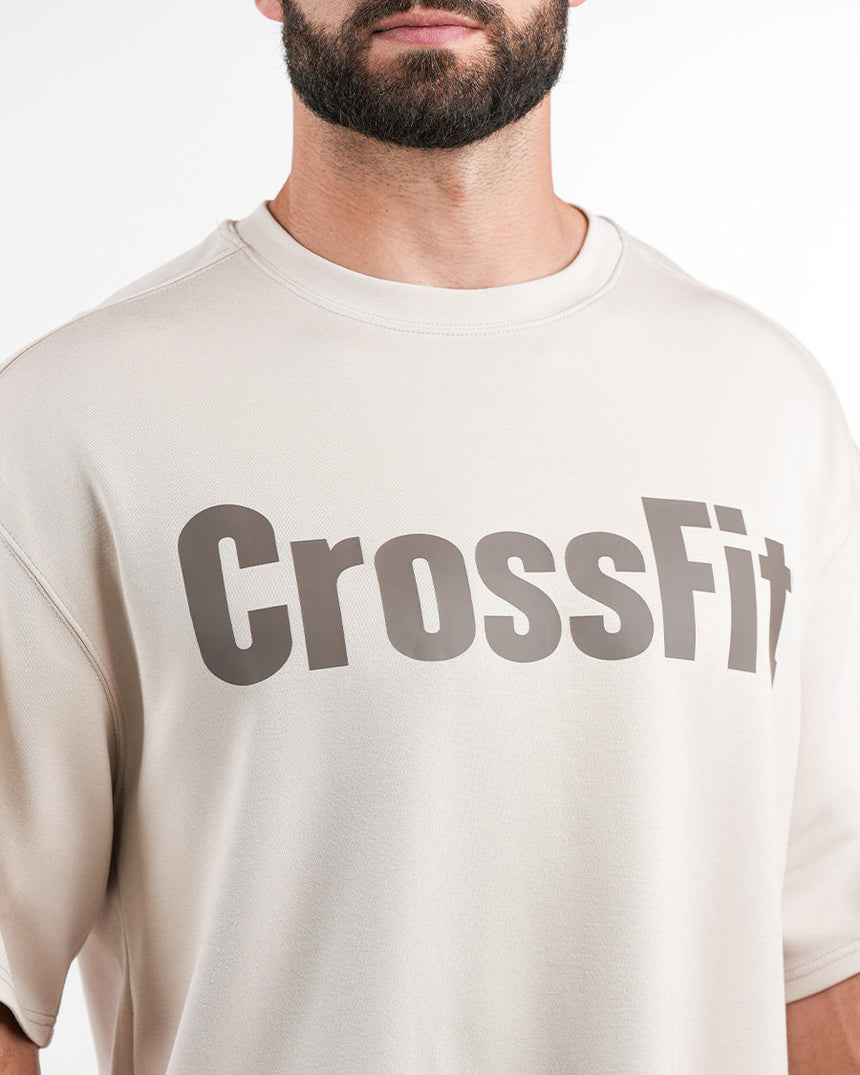 Unisex CrossFit® Oversized T-shirt - Beige