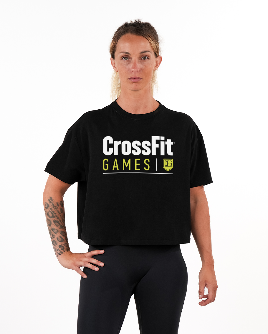 CrossFit® Baggy Top Patchwork - CrossFit® Games 2024 oversized crop top