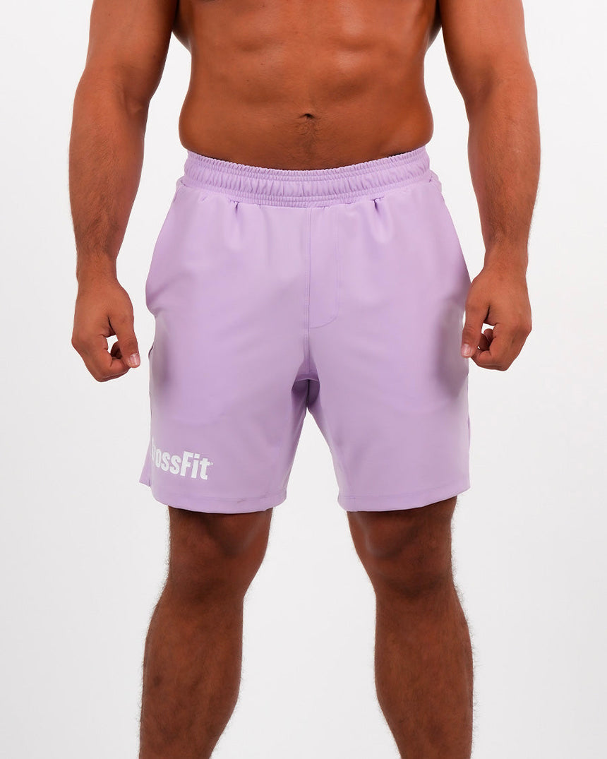 Men's CrossFit® Adjustable Shorts 8" - Purple