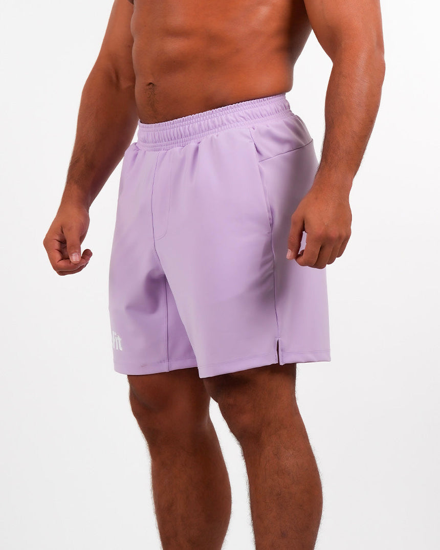 Men's CrossFit® Adjustable Shorts 8" - Purple