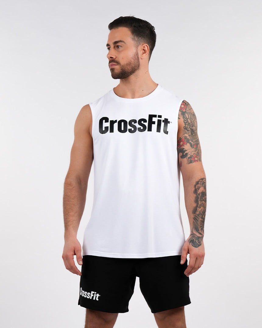 Men's CrossFit® Tank - White