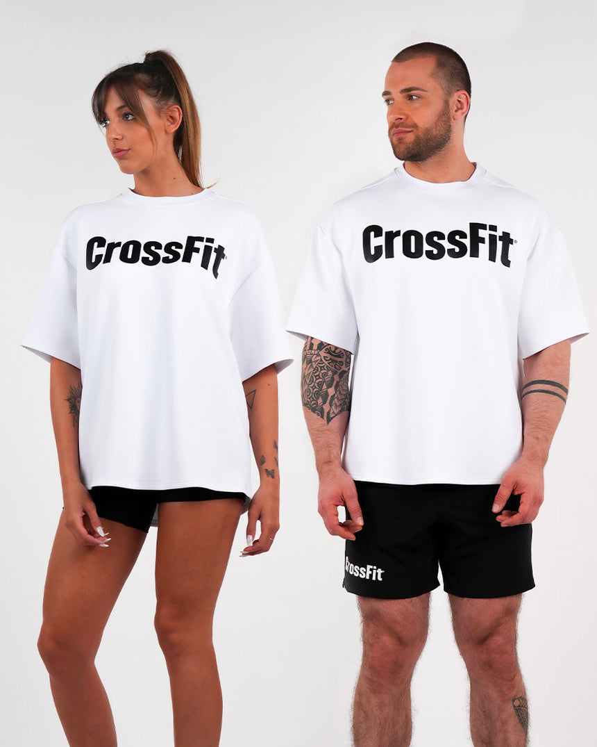 Unisex CrossFit® Oversized T-shirt - White