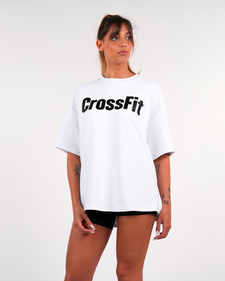 Unisex CrossFit® Oversized T-shirt - White