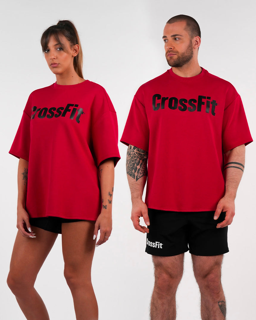 Unisex CrossFit® Oversized T-shirt - Red
