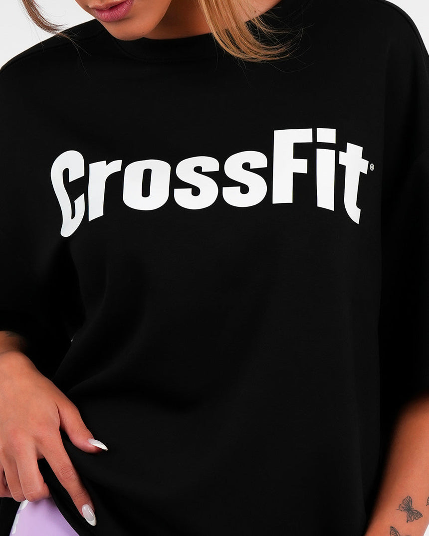 Unisex CrossFit® Oversized T-shirt - Black