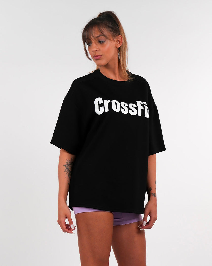 Unisex CrossFit® Oversized T-shirt - Black