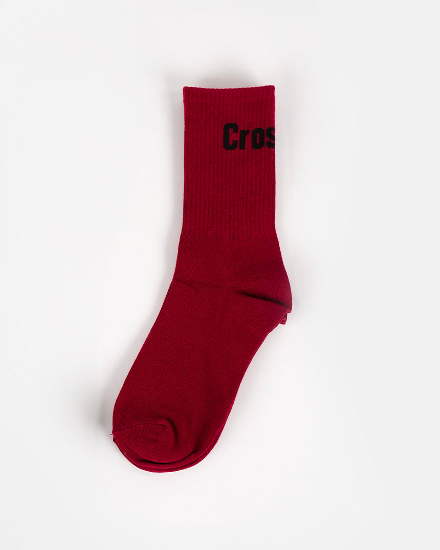 Crossfit® Mid-height Unisex Socks - Red
