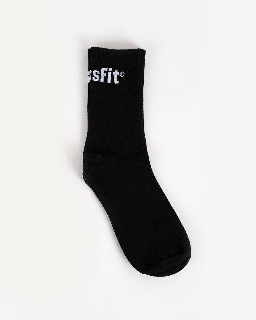 Crossfit® Mid-height Unisex Socks - Black
