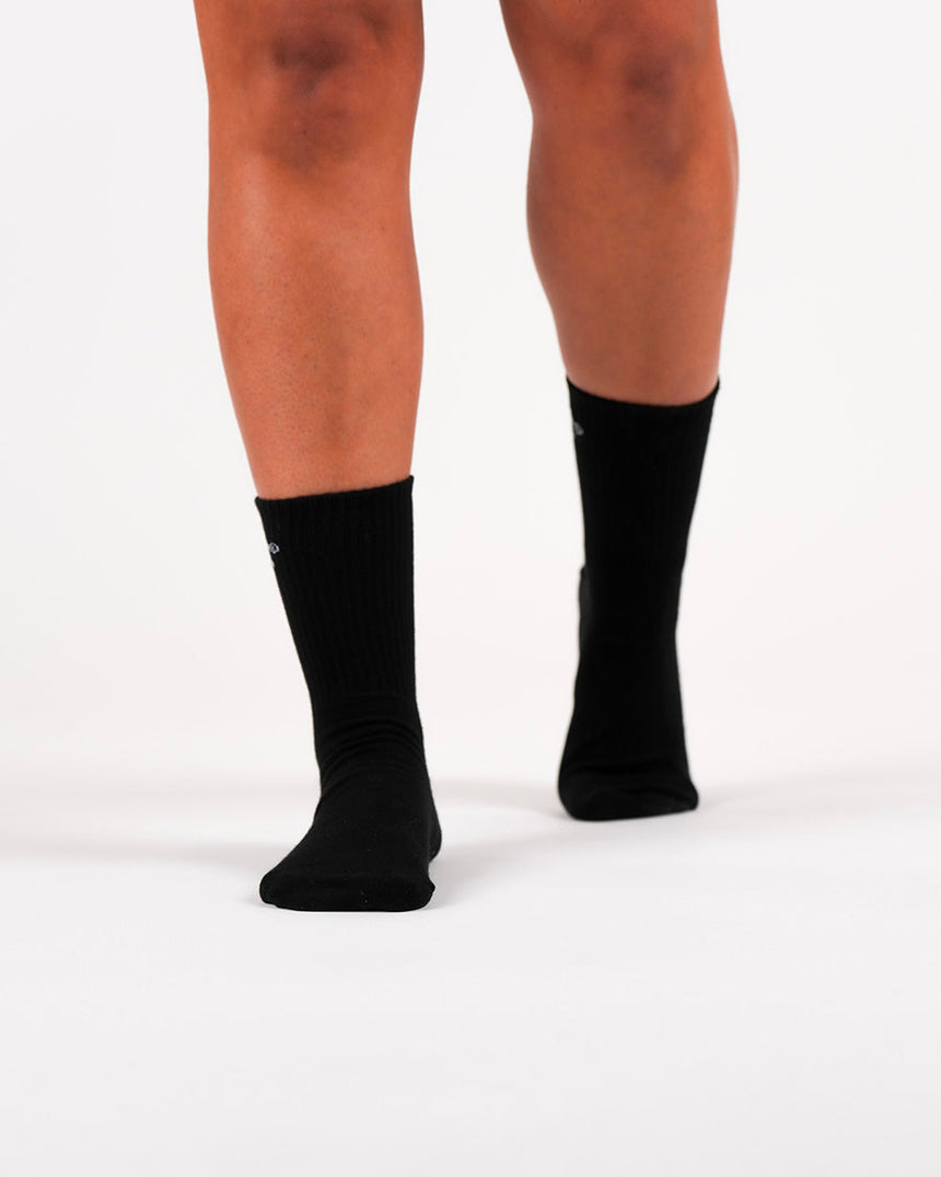 Crossfit® Mid-height Unisex Socks - Black