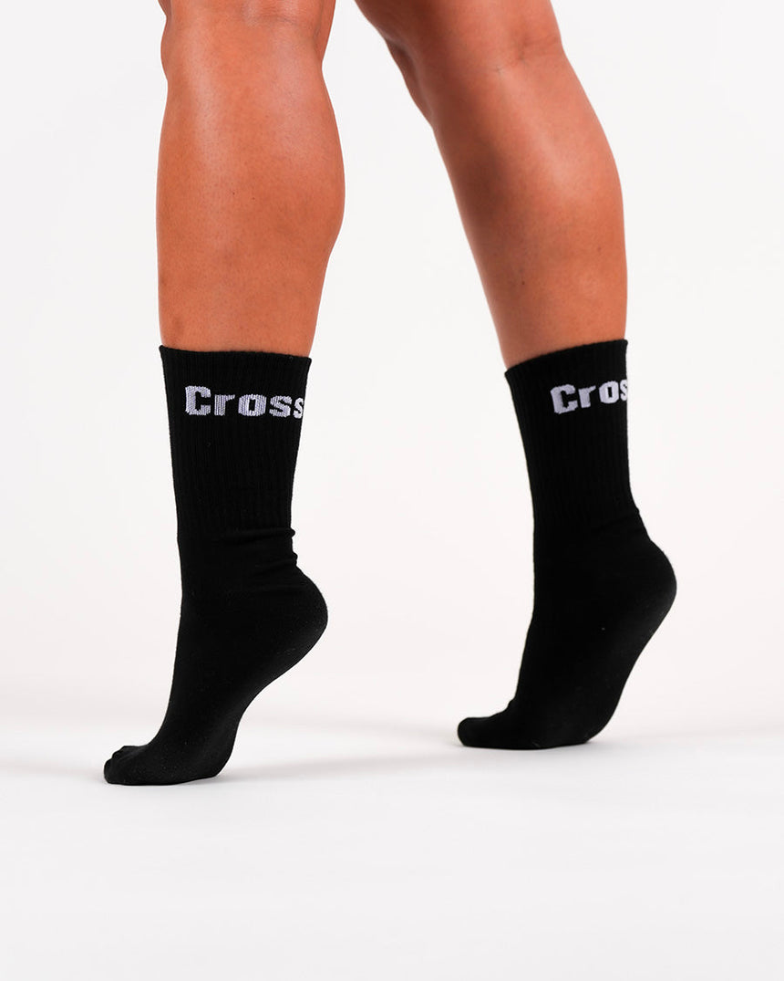 Crossfit® Mid-height Unisex Socks - Black