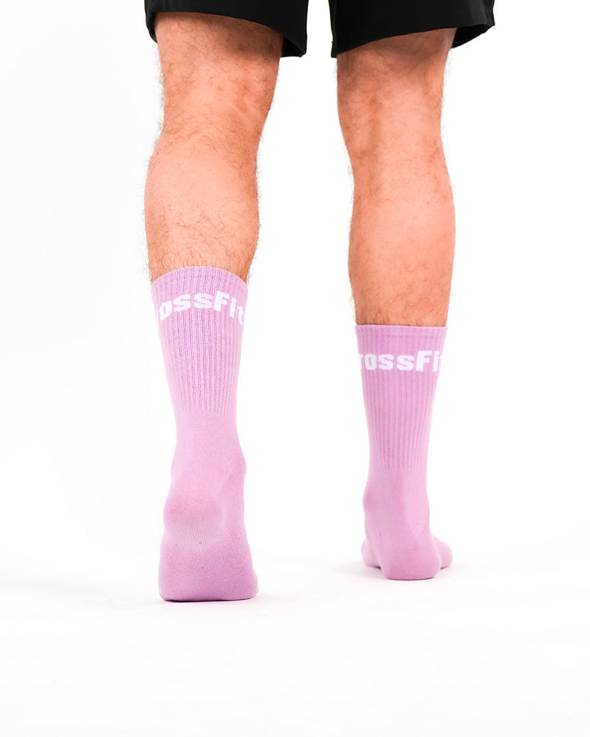 Crossfit® Mid-height Unisex Socks - Purple