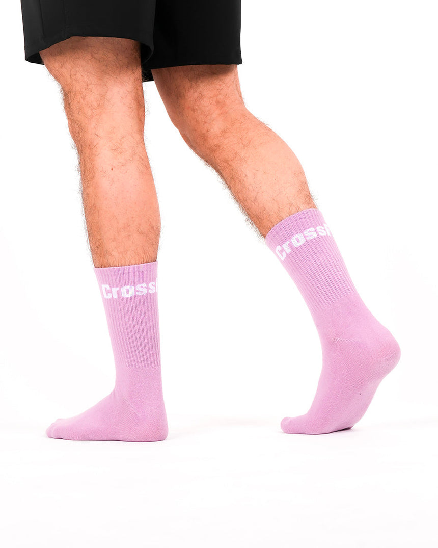 Crossfit® Mid-height Unisex Socks - Purple