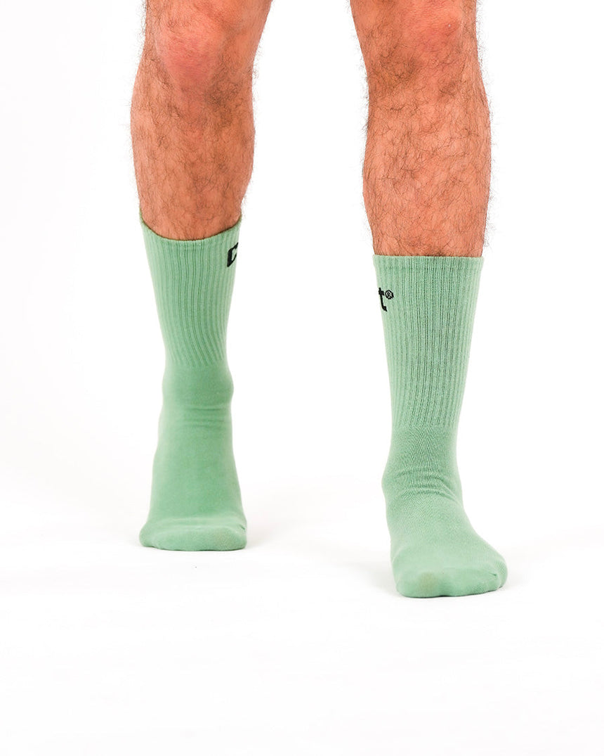 Crossfit® Mid-height Unisex Socks - Green