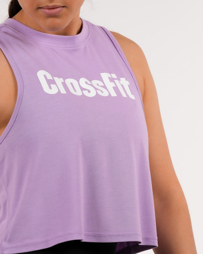 Women's CrossFit® Crop Tank - Purple