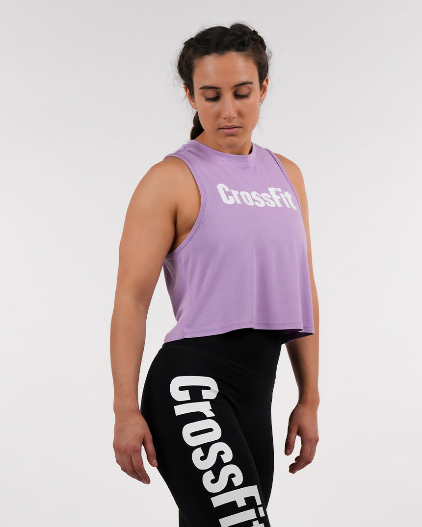 Women's CrossFit® Crop Tank - Purple