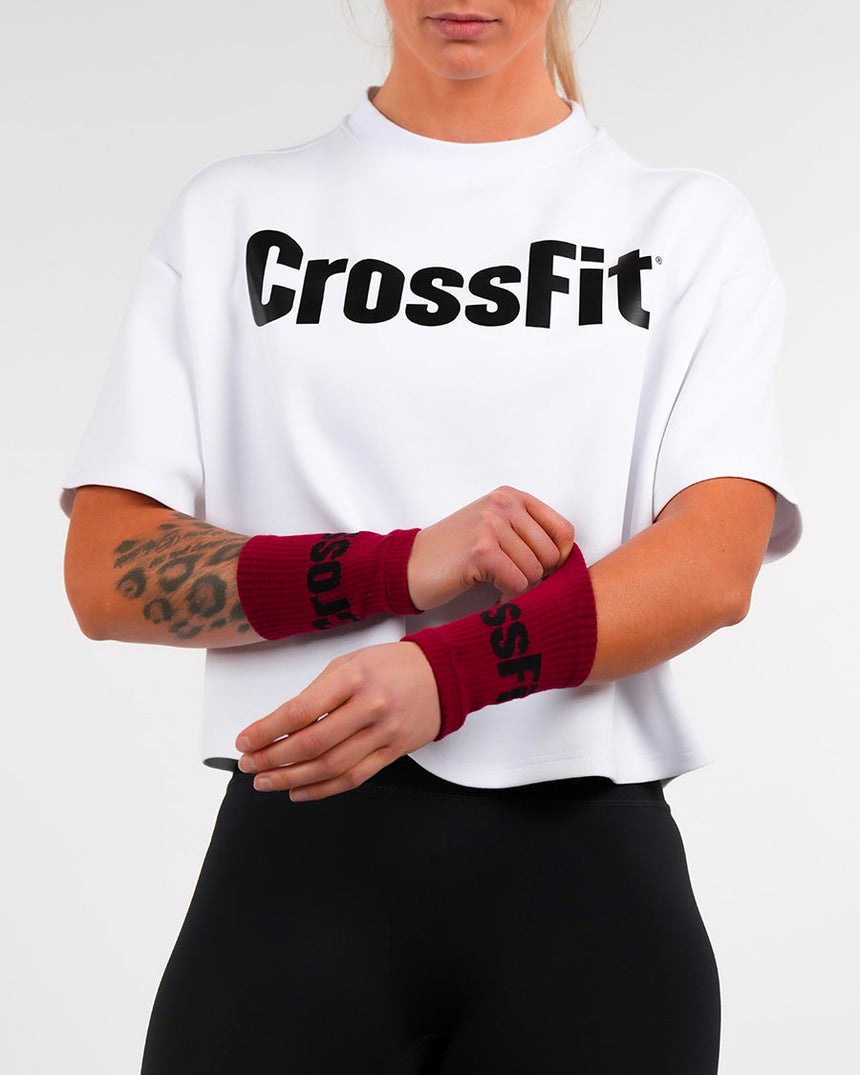 Crossfit® Unisex Knitted Wrist Bands - Red
