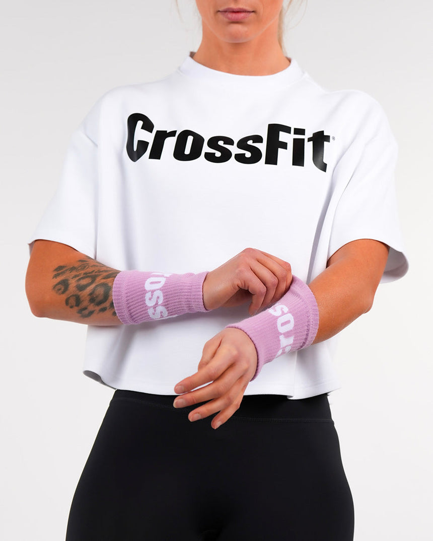 Crossfit® Unisex Knitted Wrist Bands - Purple