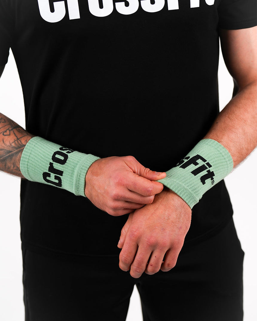 Crossfit® Unisex Knitted Wrist Bands - Green