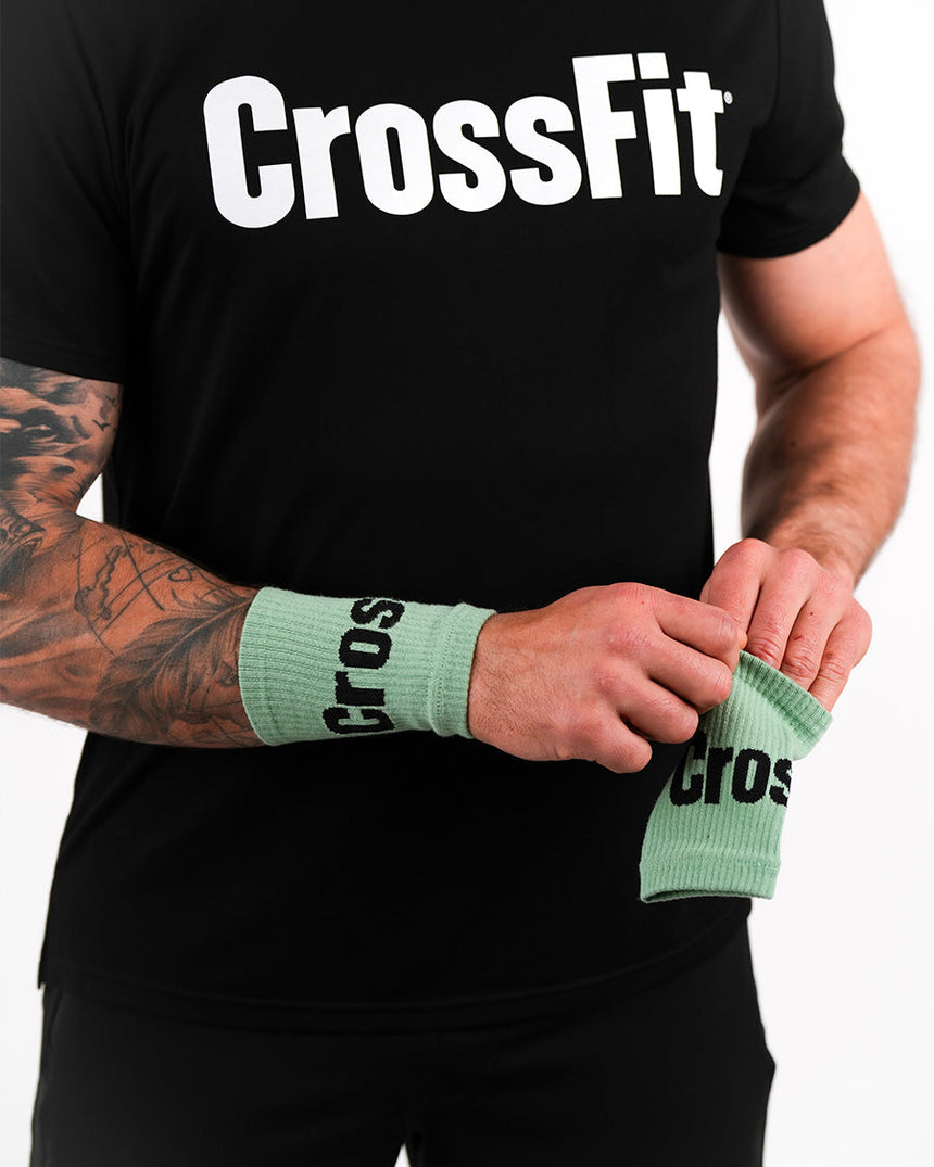 Crossfit® Unisex Knitted Wrist Bands - Green