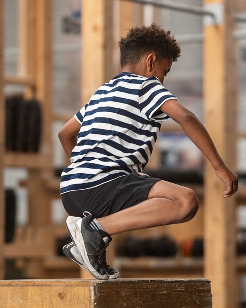 Kids' CrossFit® French Touch T-shirt - Marinière