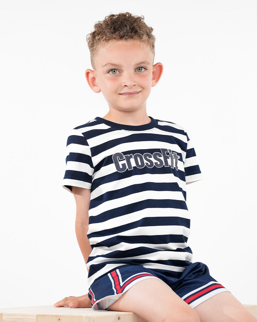Kids' CrossFit® French Touch T-shirt - Marinière