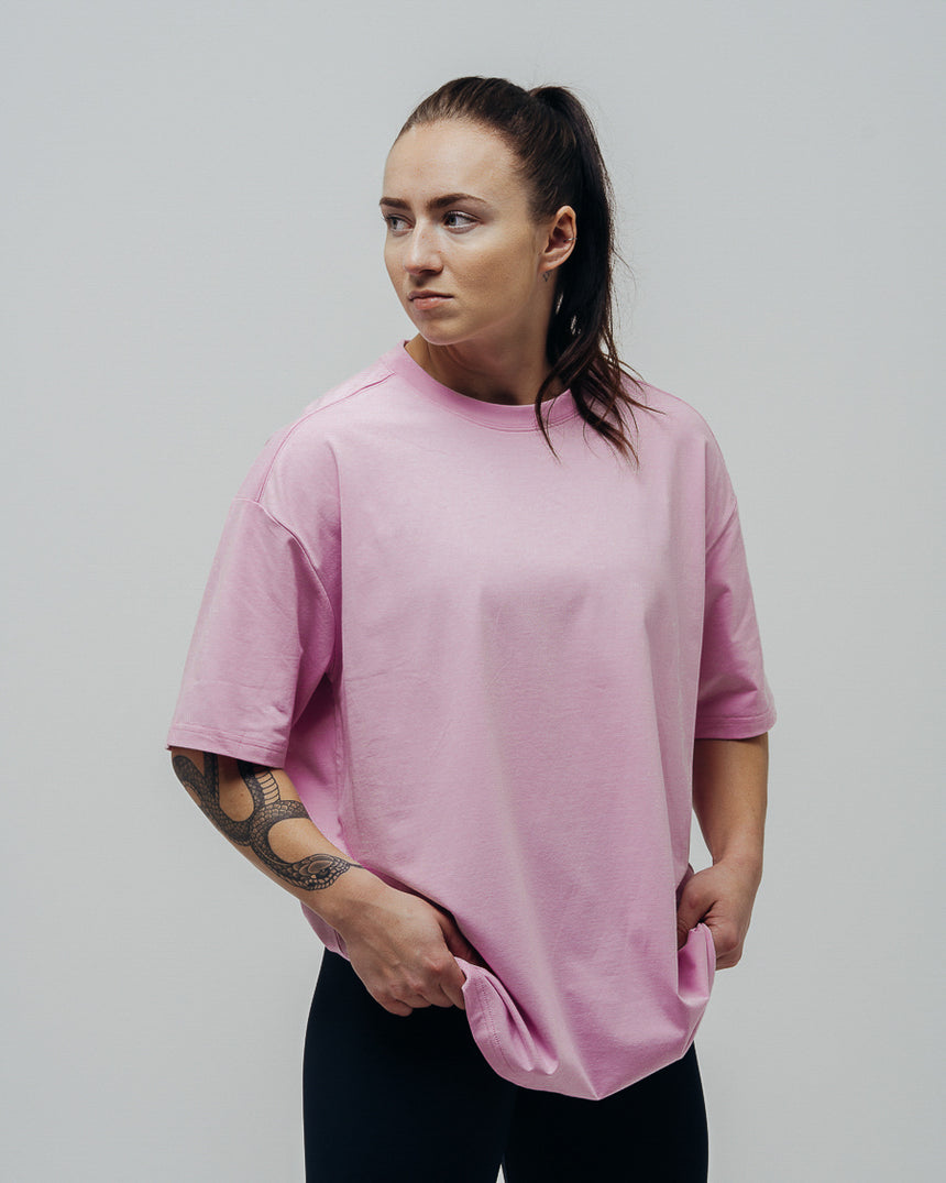 Unisex Basic Oversized T-shirt - Pink