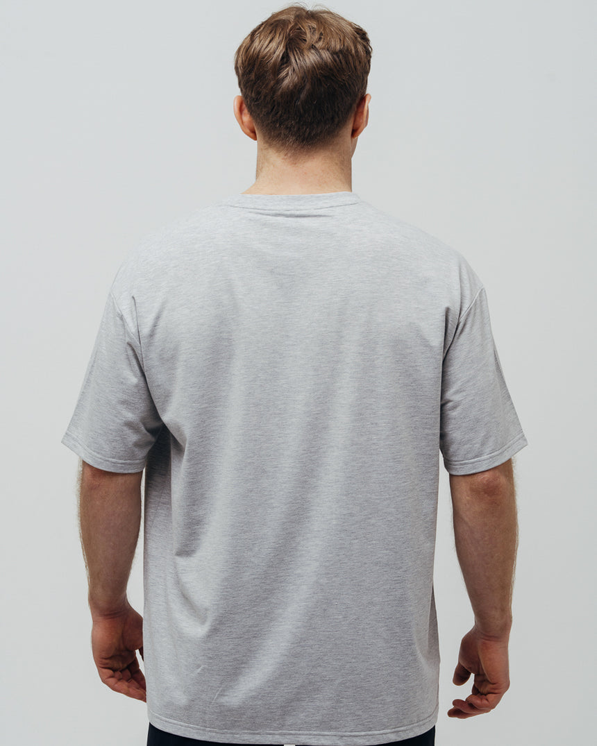 Unisex Basic Oversized T-shirt - Gray