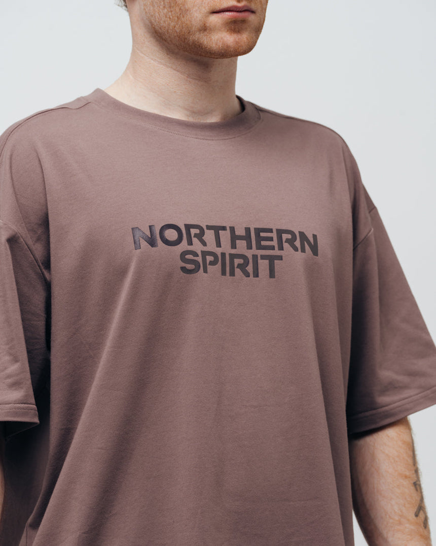 Unisex Cozy Oversized T-shirt - Brick Brown