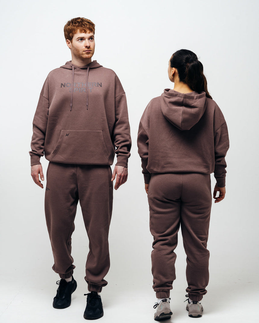 Men's Cozy Joggers - Brick Brown