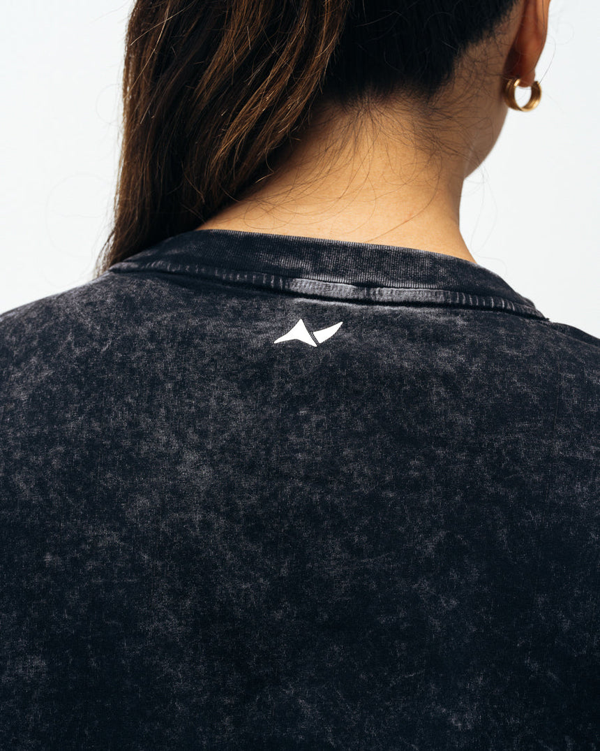 Unisex Cozy Oversized T-shirt - Washed Black