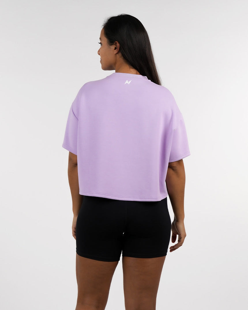 Women's NS Crop Tank - Purple