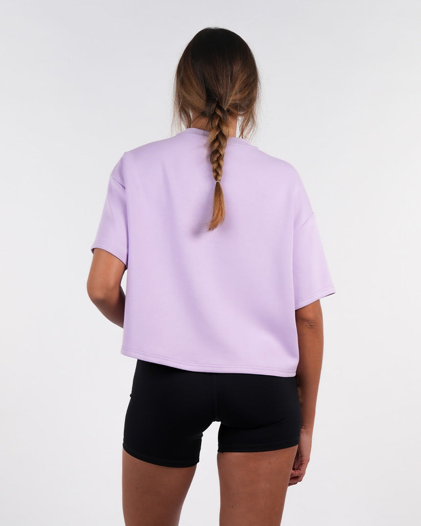 Women's CrossFit® Oversized Crop Top - Purple