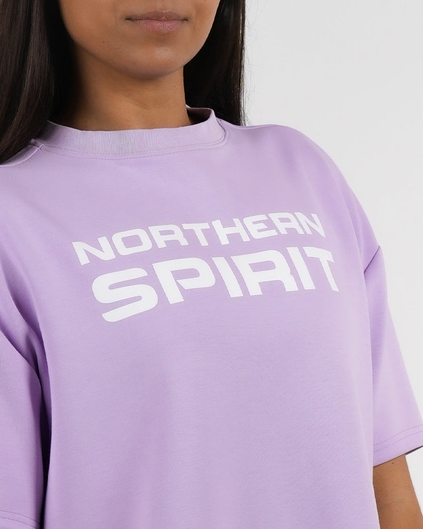 Women's NS Crop Tank - Purple
