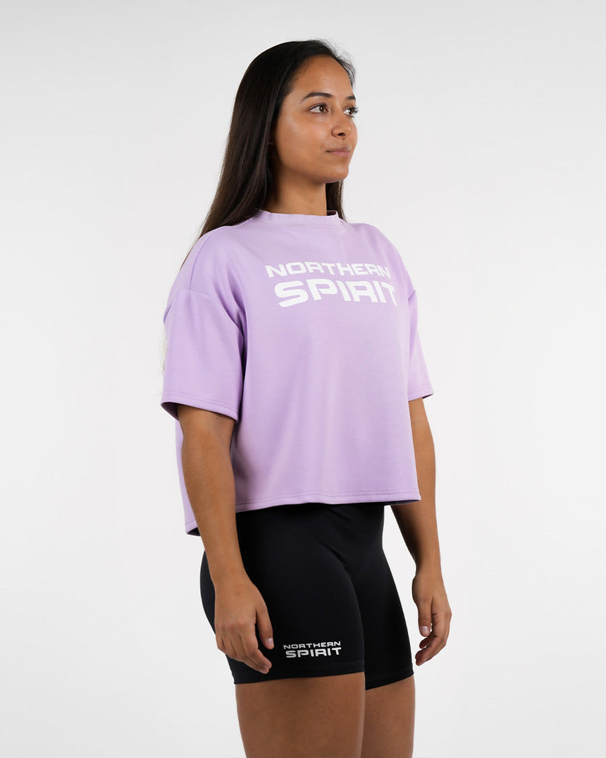 Women's NS Crop Tank - Purple