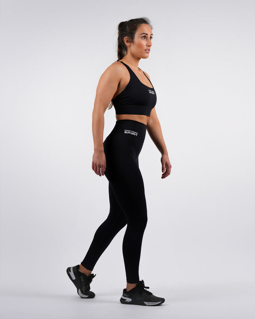 Women's NS High Waisted Leggings 27" - Black