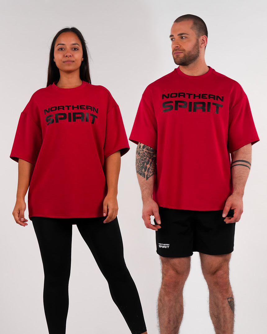 Unisex NS Oversized T-shirt - Red