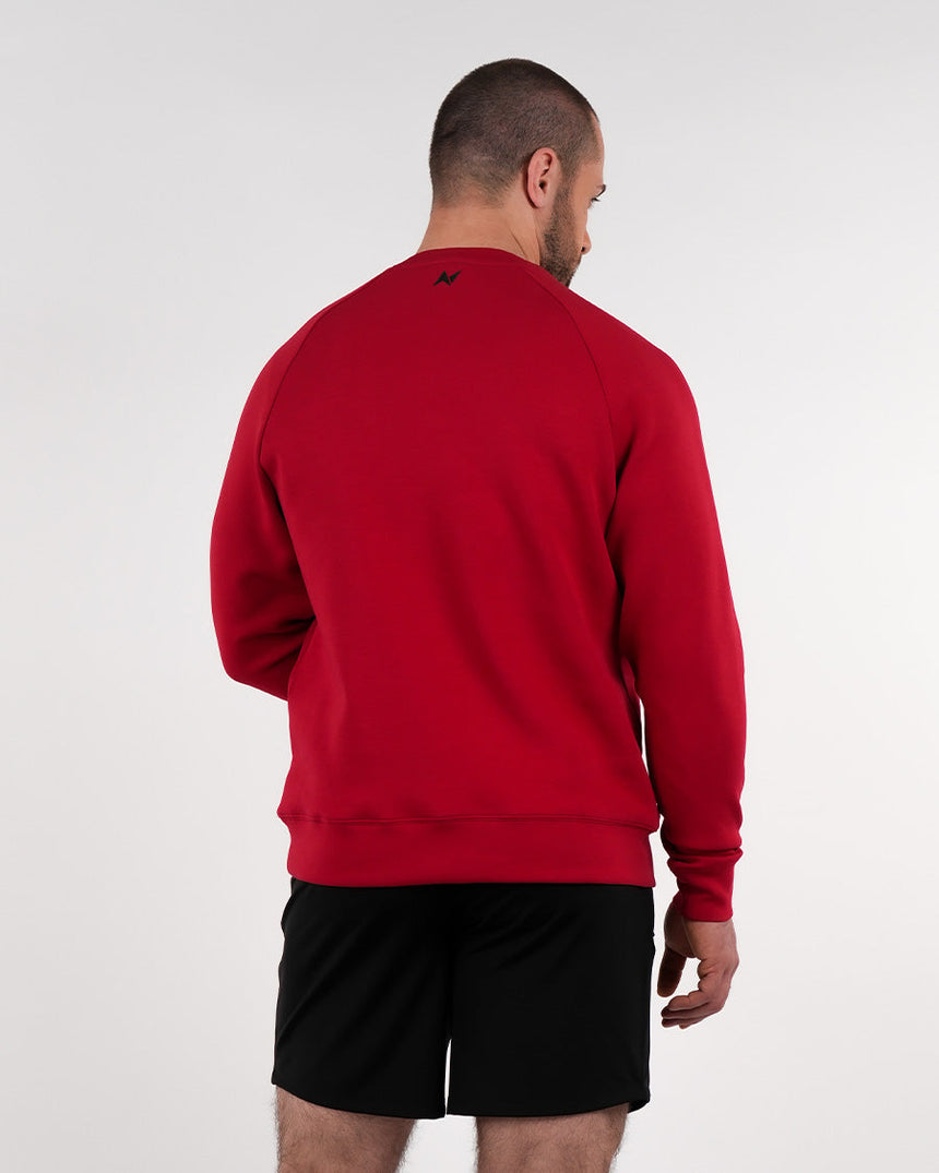 Unisex NS Oversized Sweatshirt - Red